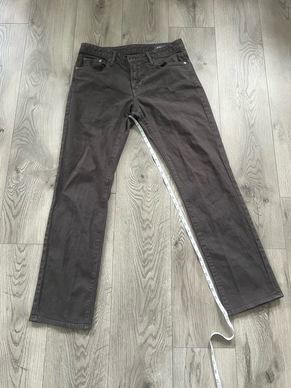 Bonobos Straight Travel Jeans in charcoal